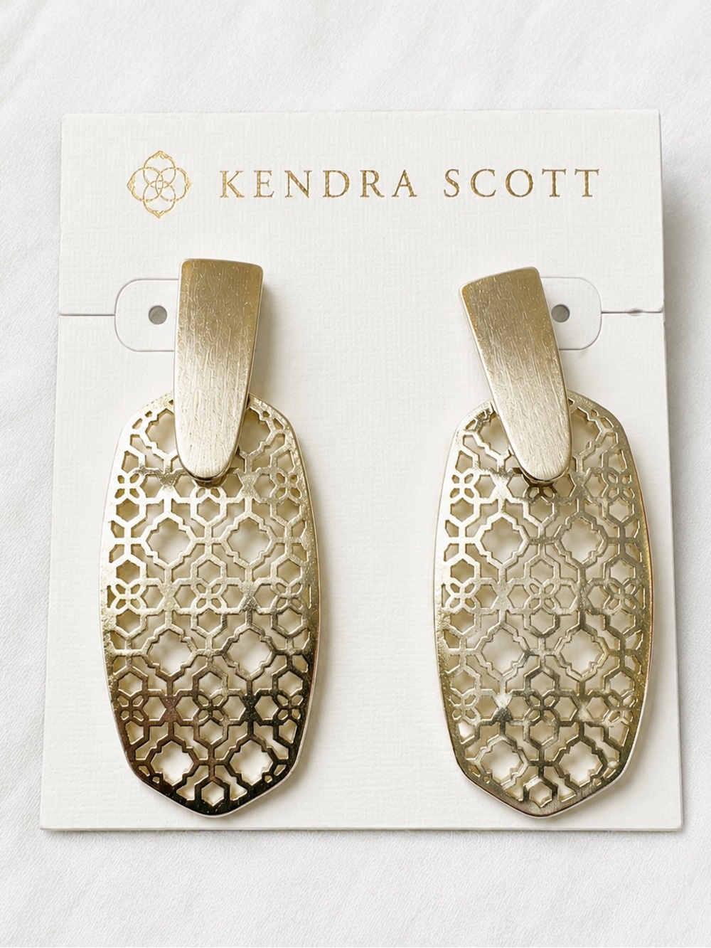 Kendra Scott Silver Aragon Earrings